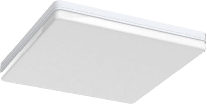 EASY EAGLE LED Ceiling Light Square Ceiling Light 48W Modern Light 6500K 4800LM IP44 Lamp for Bathroom, Kitchen, Bedroom, Living Room, Hallway, Office, Cellar, Diameter 30 cm