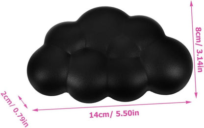 CAXUSD Ergonomic Keyboard Mat 2 Pack Wrist Rest Pad Skid-Resistant Comfortable Support for Desk Gaming