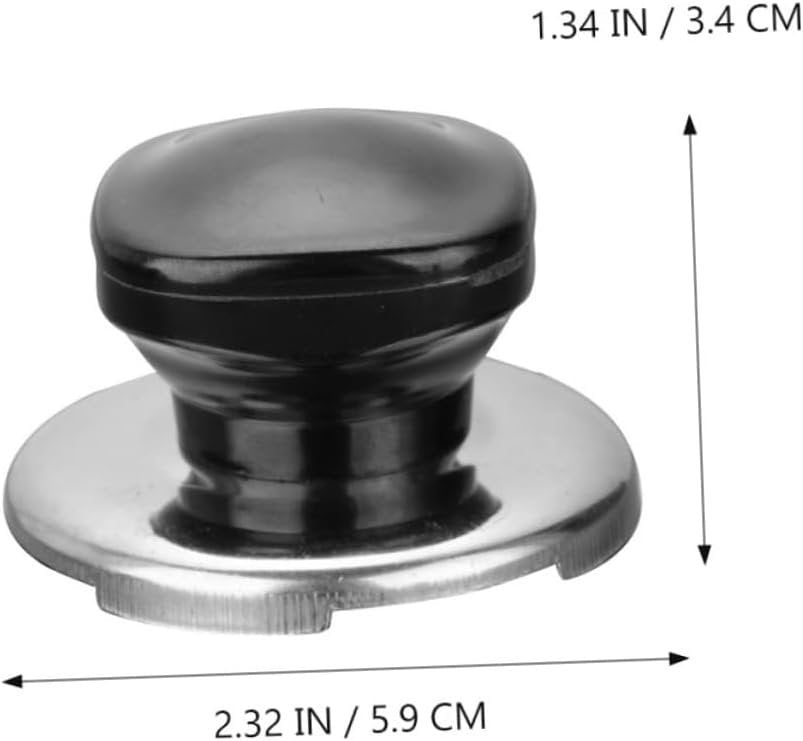 TOPPERFUN Heating Kettle Cover Knob Ergonomic Teakettle Lid Handle Practical and Comfortable Grip for Whistling Kettles Essential Kitchen Accessory