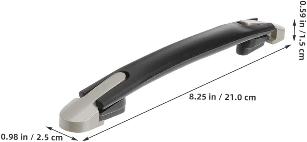 VANZACK 2pcs Luggage Handle Strap Replacement for Suitcase Box Ergonomic Grip for Travel Bags Easy Installation with Locking Mechanism Travel Essential for Secure Handling