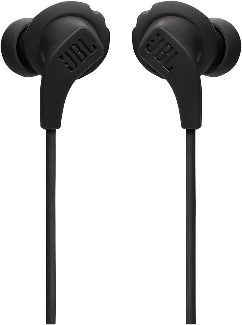 JBL Endurance Run 2 Wired - Waterproof in-Ear Sport Headphones - Black