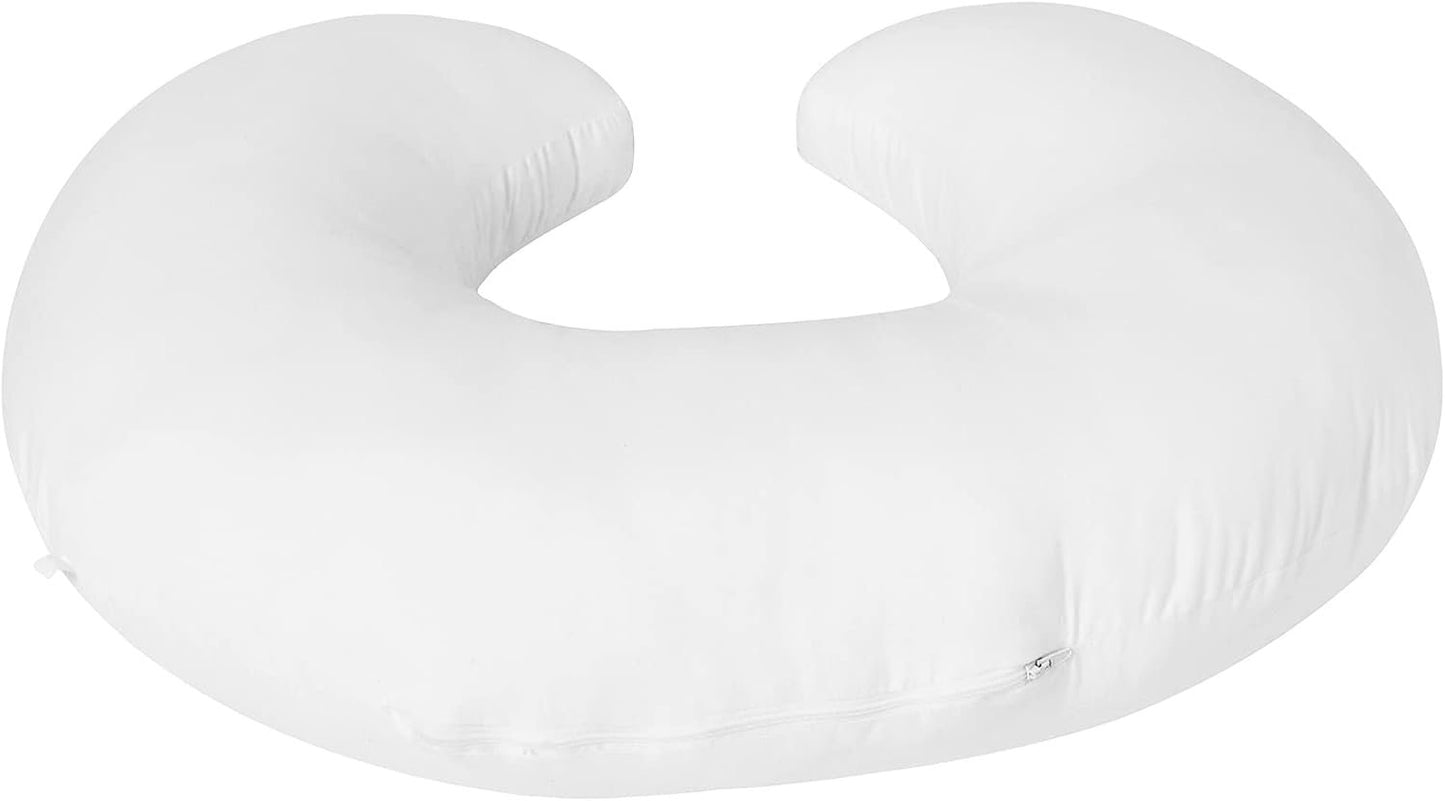 Aullar Nursing Pillow and Positioner for Breastfeeding Bottle Feeding, Propping Baby, Tummy Time, Baby Sitting Support, Awake-Time Support (Pillow Only)