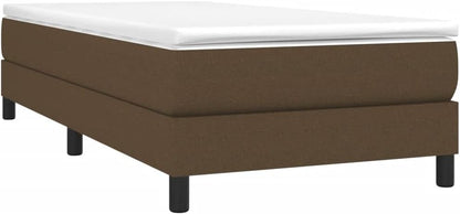 Lechnical Giroletto a Molle Marrone Scuro 90x200 cm in Tessuto,Mobili,Letti e Accessori,Letti e telai per Letti