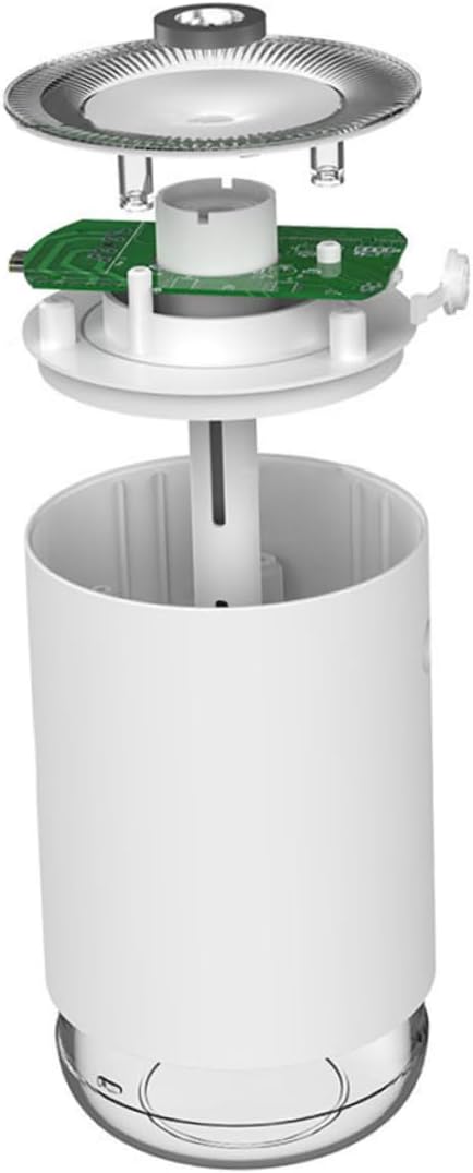 COMNESTBI Mini USB Aroma Humidifier Portable Diffuser for Home Office Car White Essential Oil Compatible Creates Relaxing Aromatherapy for Skin Air Quality