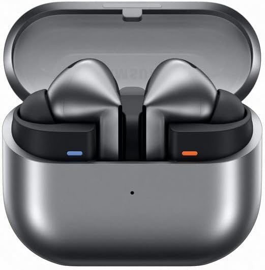 Samsung Galaxy Buds3Pro, Wireless Bluetooth Earbuds with Adaptive Noise Control, Sweat and Water Resistance, AI translator, Hi-Fi Sound, 360 Audio – Silver (CAD Version & Warranty)