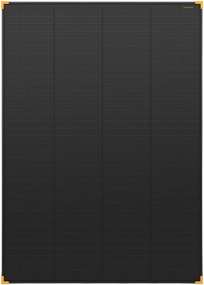 SAN HIMA 200W Monocrystalline Shingled Solar Panel - High-Efficiency Durable IP68 Fixed Solar Power Charger Compatible with Various Batteries, for 12V Off-Grid Boat RV Caravan Trailers Camping 4WDs