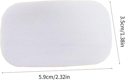 500 Pieces Soap Paper Sheets Portable Disposables Travel Bath Slices Sheet Paper Soap Flakes for Travel Outdoor Outdoor Soap Sheets