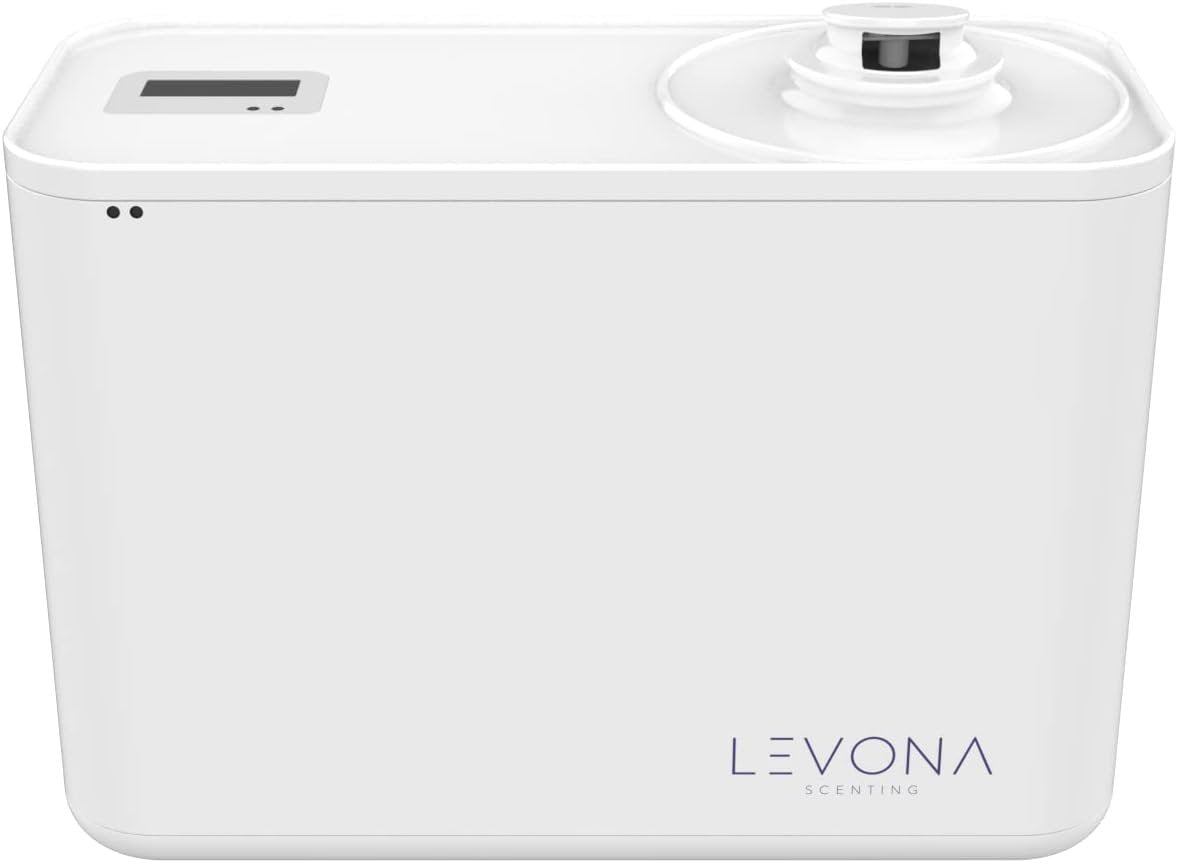 Levona Scent Lavanda: 6000 SQFT HVAC Diffuser - Whole House Air Freshener - Scent Air for Office, Hotel & Home Scent Diffuser - Fragrance HVAC Scent Diffuser + App Control (Scent Sold Separately)