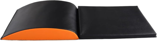 SUPVOX Ab Mat Trainer for Core Workouts High-Density Abdominal Support Mat Full Range Motion Crunches Sit-ups Portable Home Gym Accessories Construction