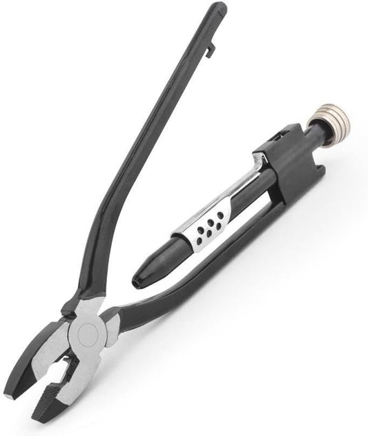 6 Inch Safety Wire Pliers, 0.3-0.7mm Lock Wire Twisting Tool for Automotive and Mechanical Repair