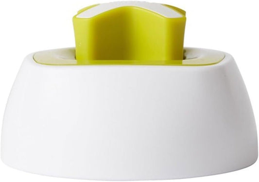 Chef'n Preserve Prep Lid - Versatile Food Slicer for Cucumbers, Carrots, Avocados with Center Guide for Uniform Wedges, Fits Wide Mouth Mason Jars - Dishwasher Safe for Easy Cleanup