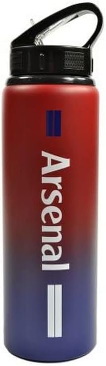 Arsenal FC Fade Aluminium Water Bottle (UK Size: One Size) (Red/Blue/White)
