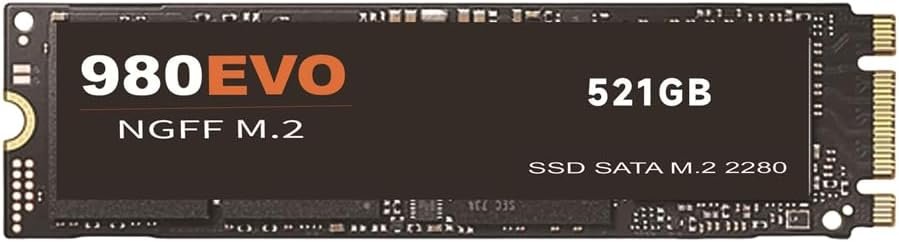 1 Piece, M.2 Solid State Drive SSD 2TB 1TB 512G Desktop Laptop Desktop Universal High-Speed Memory Card, Three Capacity Versions. (1TB)