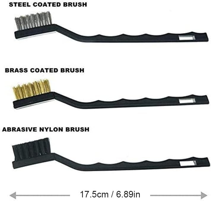 SHUAIGUO 26PCS Car Cleaning Brush Kit Car Cleaning Brush Accessories for Interior and Exterior Includes Scrubber Pads, Sponges, Cleaning Brushes