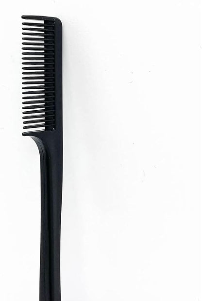 Kitsch Double Sided Edge Control Hair Brushes for Women - Edge Brush with Soft Nylon Bristles | For Bangs, Hairline, Eyebrows & Lashes - 2 Pcs, Black