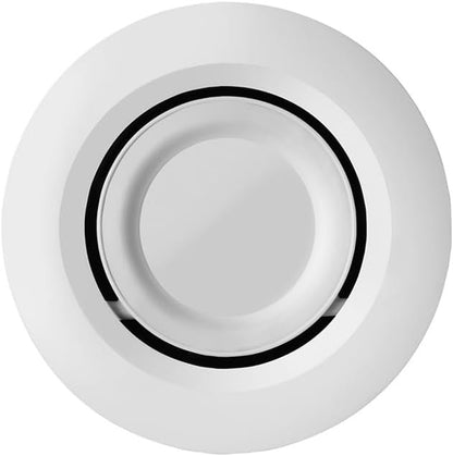 Juno RB4AC RGBW MW L/SKTWHIP M6 RetroBasics Connect Adjustable LED Downlight, Dynamic Color Red, Green, Blue, White, Matte White, 4-Inch