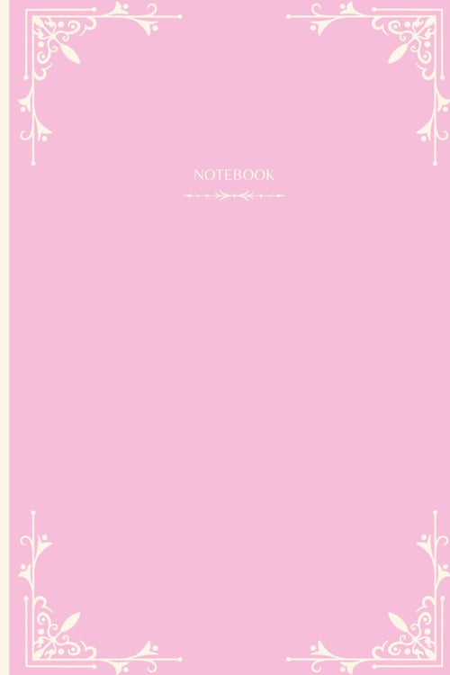 Notebook: Elegant Bubblegum Pink Notebook: Journal 120 Pages, College Ruled Lined Interior, For Office, For School, For Work, For Personal