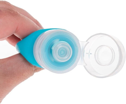 Globite Silicone Travel Bottles 50ml 2pk, Clear