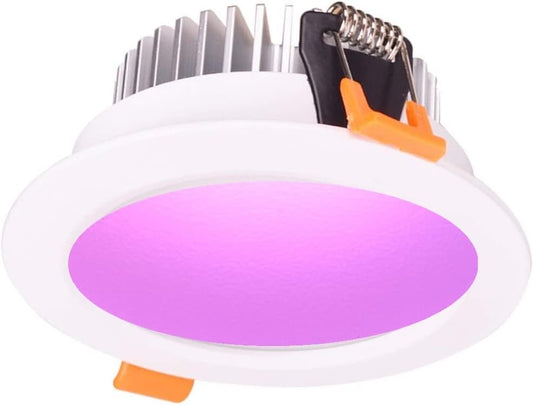 12W Smart ZigBee RGBW LED Downlight Kit Light Bulb Working with Echo Plus and Compatible ZigBee Bridge and Hub for Smart Home Automation Google Home Alexa Voice Control â€¦ (12)