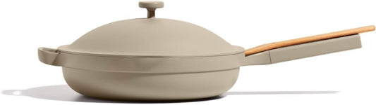 Our Place Large Always Pan 2.0-32cm (3.8L) Nonstick, Toxin-Free Ceramic Cookware | Patented 10-in-1 Aluminum Frying & Sauté Pan | Safe for Oven, Induction & All Cooktops up to 232°C | Steam