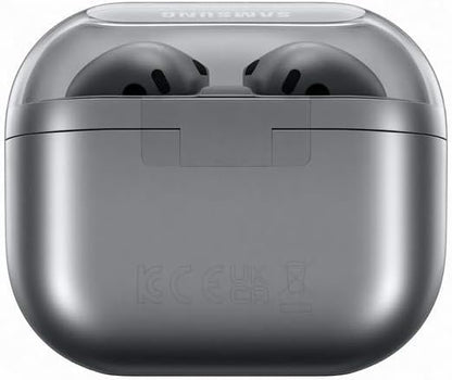 Samsung Galaxy Buds3, Wireless Bluetooth Earbuds with Adaptive Noise Control, Sweat and Water Resistance, AI translator, Adaptive EQ - Silver (CAD Version & Warranty)