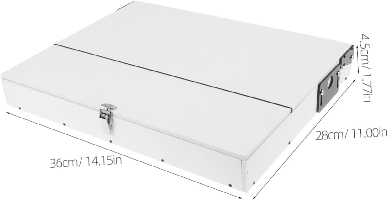 DIY Model Tool Storage Rack Durable Plastic Organizer Figure Accessories Capacity Toolbox for Model Making for Workspace Organization White