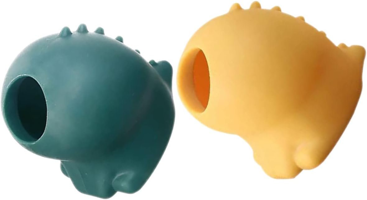 CRILSTYLEO 2Pcs Silicone Egg Separator Egg Yolk Divider Kitchen Gadgets for Baking Cooking and Food Prep Easy