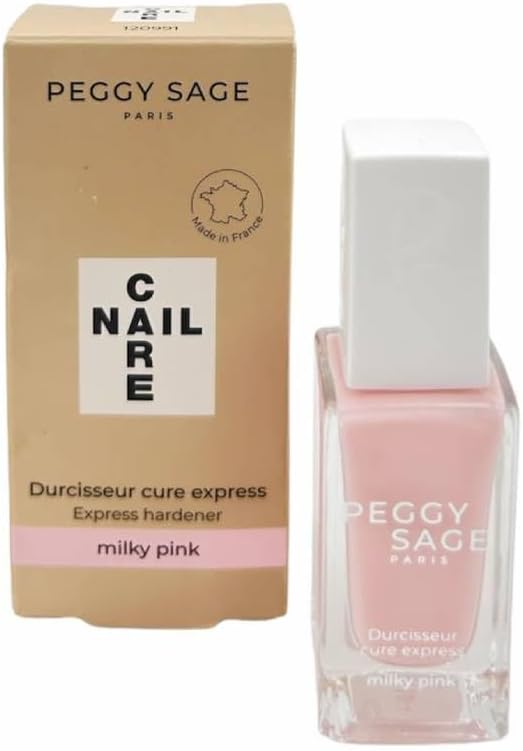 Peggy Sage Paris Nail Care Hardener Express Milky Pink 11 ml