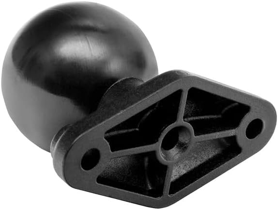 ARKON Mounts APD2AMPS38 Diamond-Shaped 38mm (1.5 inch) Ball to 2 Hole AMPS Compatible Adapter