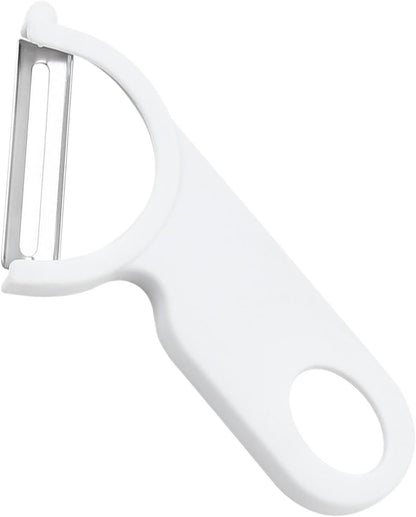 fanelod Y Pelapatate, pelapatate da cucina | Pelafrutta in acciaio al carbonio - Utensile per sbucciare a forma inclinata Gadget da cucina Affettatrice per cavolo per mele Patate Frutta Carote