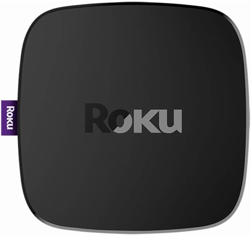 Roku Ultra | 4K/HDR/HD Streaming Player with Enhanced Remote (Voice, Remote Finder, Headphone Jack, TV Power and Volume), Ethernet, Micro SD and USB (2017)