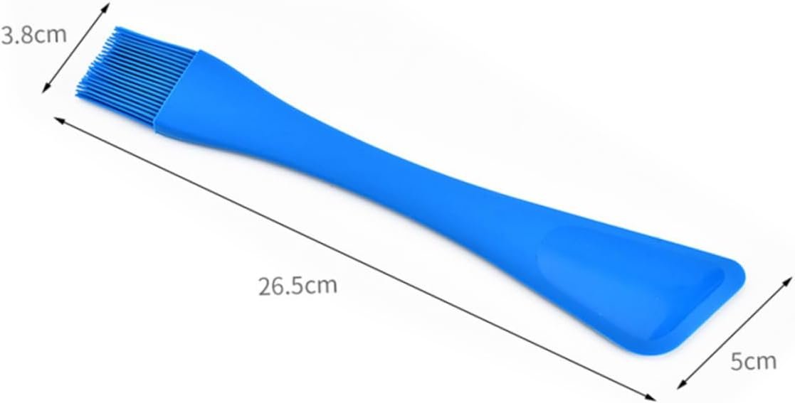Toddmomy 2 Pezzi pennello da imbastitura in silicone Gadget da cucina piccolo Utensili da cucina cooker barbrcue bicchiere Pennello da forno pennello da in silicone Blue