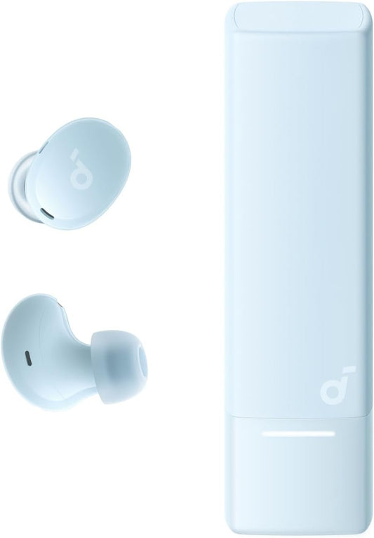 soundcore A30i by Anker, Smart Noise Cancelling Earbuds, Lipstick-Shaped Stylish Design, Tiny, Lightweight Comfort, Clear Sound, IP54, 15H Playtime in ANC Mode, Wireless Earbuds, Bluetooth 5.4