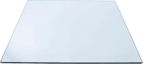 STONELITE FURNITURE 36" Square Tempered Glass Table Top - 1/4" Thick - Perfect for Coffee, Dining & Patio Tables - Office & Home Use