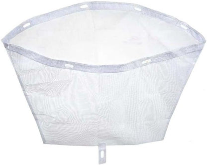 Bathtub Filter Bag 6570-392 Wire Mesh Separator with 7 Clip Holes Nylon, Bath Drainage Filter Bag, With 7 Clip Holes, Capture Hair Debris, For Bathtub