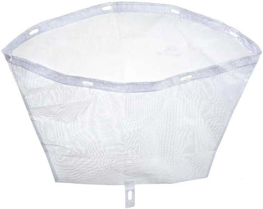 Bathtub Filter Bag 6570-392 Wire Mesh Separator with 7 Clip Holes Nylon, Bath Drainage Filter Bag, With 7 Clip Holes, Capture Hair Debris, For Bathtub