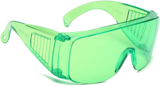 TopHomer Safety Glasses, Protective Lab Goggles UV Resistant Safety-Over Spectacles for Workshop, Laboratory and Construction