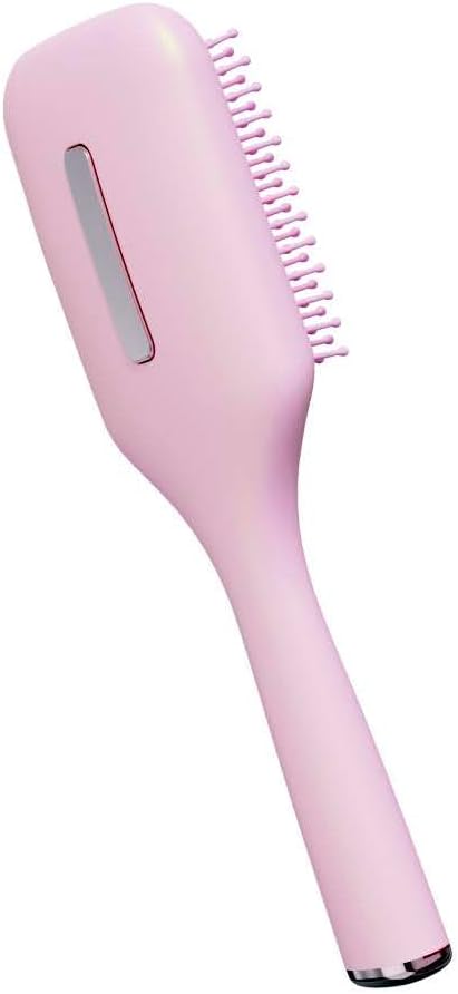 Soodox Organic Hair Oil Dispensing Brush with Red Light Technology | Soft Air Bag Design for Massaging & Blood Circulation | Red light therapy for hair growth stimulation