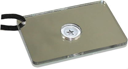 BESPORTBLE Tools Multi-Function Signal Mirror Reflective Mirror Survival Mirror Reflector Outdoor Accessories