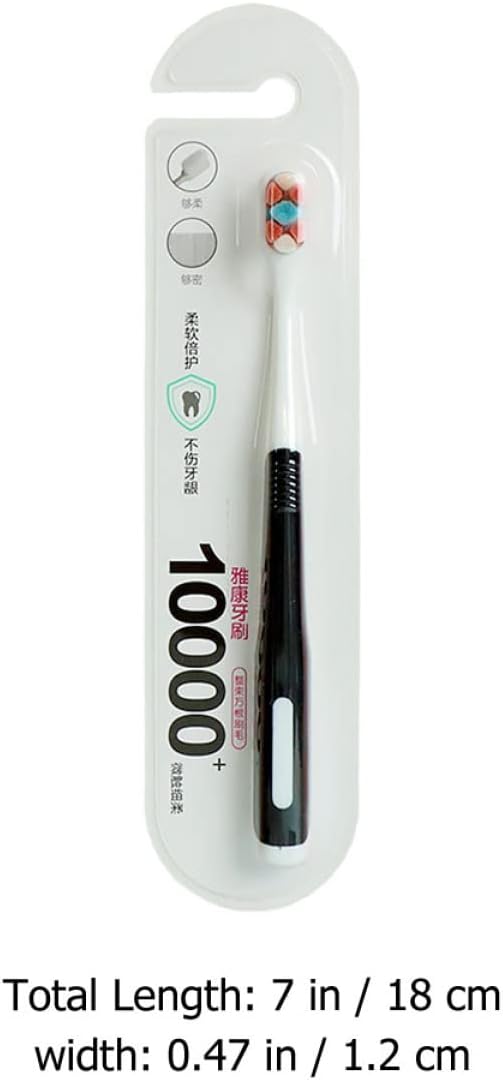 HAWILLOSCH Toothbrush 4pcs Gentle Toothbrush Heads Soft Brush Hair for Postpartum Oral Care Random Color
