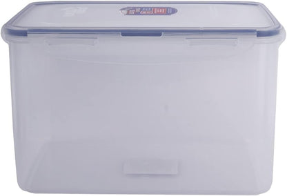 LocknLock Easy Essentials Airtight Rectangular Tall Food Storage Container 152.16-oz / 18.8 Cup, Clear