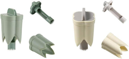 lopituwe Gadget per Utensili da Cucina semplici Realizzati in ABS per Una Facile rimozione dello Stelo Facile da ruotare e Tirare Semplicemente per Rimuovere efficacemente Gli steli, Verde