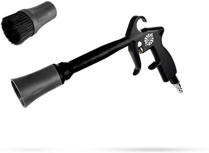 The Rag Company - The Ultra Air Blaster (Version 2) – Lift and Blast Dirt and Debris Away for Interior Detailing; Durable and Ergonomic Metal Design; Trigger Operated
