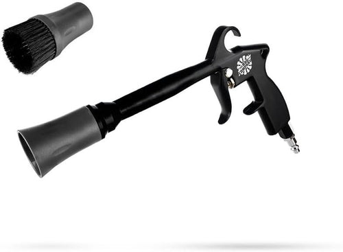 The Rag Company - The Ultra Air Blaster (Version 2) – Lift and Blast Dirt and Debris Away for Interior Detailing; Durable and Ergonomic Metal Design; Trigger Operated
