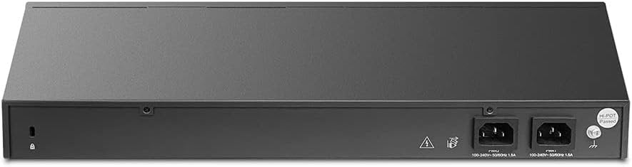TP-Link Omada VPN Router with 10G Ports (ER8411) - Omada SDN Centralized Management, Two 10GE SFP+ Ports, Up to 10 WAN Ports, SSL/IPSec /OpenVPN/PPTP/L2TP VPN, Load Balance