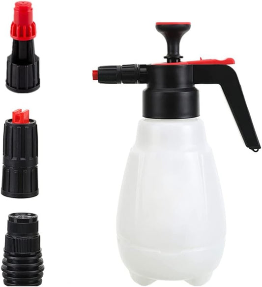 YUNNUO 2.5L Hand Pressure Car Wash Foam Sprayer foaming Pump Sprayer car Detailing Portable Water Sprayer for Home, Garden and Car Detailing & Washing