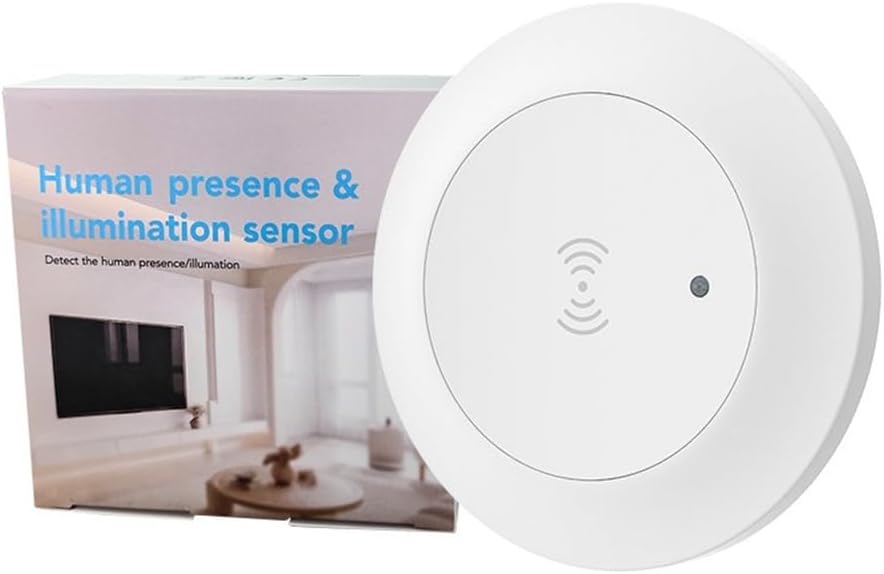 Smart Lighting Automation - Sensore di presenza umana da 24 GHz per uso domestico (versione con ventosa)