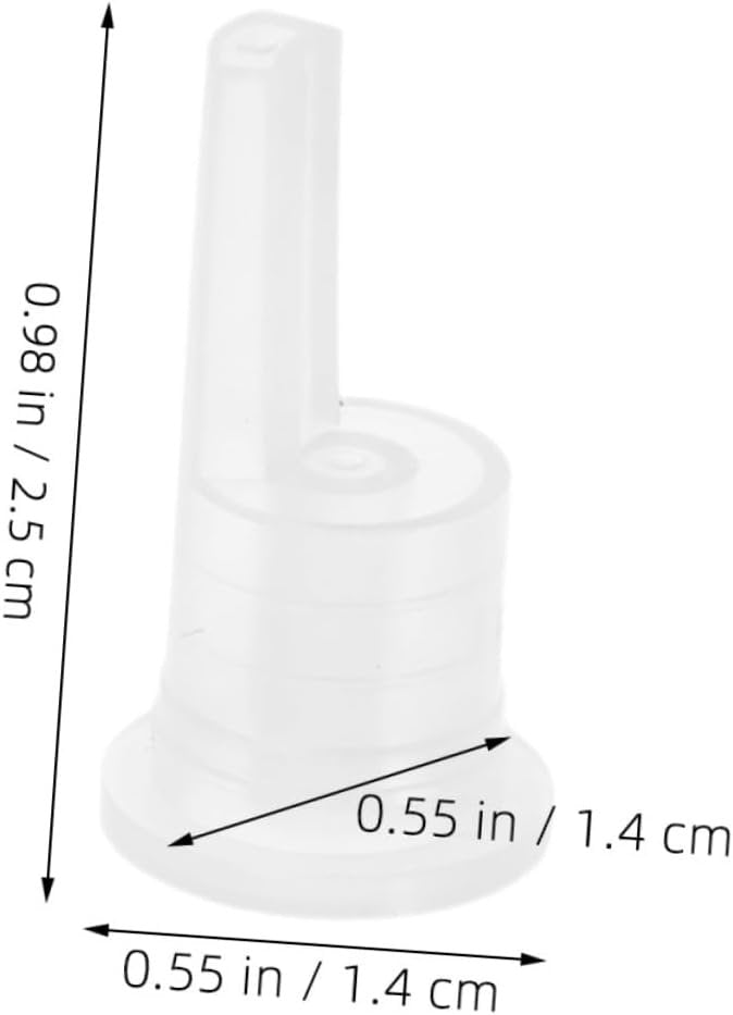 PACKOVE 200Pcs Dropper Cap for Essential Oil Bottles Sealing Plug for Aromatherapy Containers Durable Leak