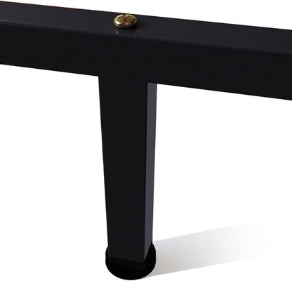 KUSRUP 2 Pcs Bed Leg Support, Adjustable Furniture Feet, Bed Feet, Metal Bed Feet (15-22cm)