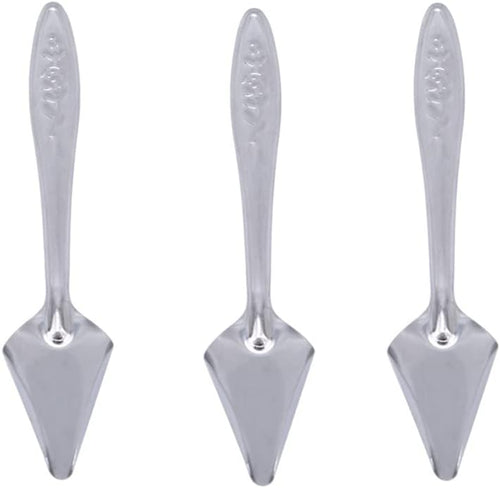 3pcs Stainless Steel Bird Feeder Scoop Birds Parrot Feeding Spoon Hand Food Feeding Tableware Birds Feeding and Watering Supplies